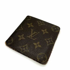 LOUIS VUITTON(ルイヴィトン) モノグラム キャンバス 二つ折り財布 コインケース無し 折り財布 お札入れ 革製品 フランス製