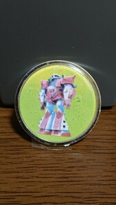 パチ ガンダム ザク？ バッジ バッチ コスモス 駄菓子屋