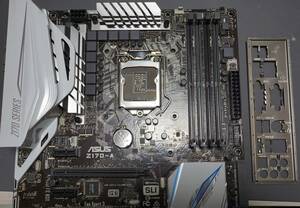 【動作確認済】ASUS Z170-A LGA1151(Intel第6世代/第7世代) IOパネル付属