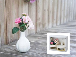 [..] розовый домашний алтарь для Mini pot . цветок симпатичный ... искусственный цветок . починка не необходимо .. передний подарок 