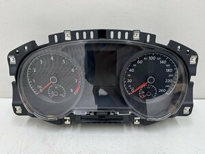 VW ゴルフ7 5G 2014年 AUCJZ スピードメーター 5G0920861B (在庫No:515938) (7512)