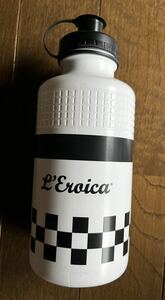 ★新品 ELITE L'Eroica エロイカ 550ml ビンテージ スタイル オールド ボトル 自転車 エリート ロードバイク クロモリ クラッシック 白 e
