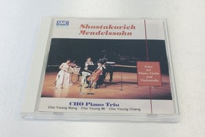 R96【即決・送料無料】SHOSTAKOVICH / MENDELSSOHN / Cho Piano Trio チョ・ピアノ・トリオ / CD