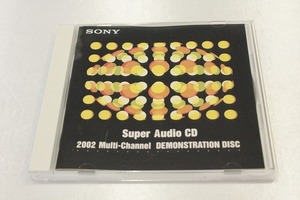 G70【即決・送料無料】SONY スーパーオーディオ CD マルチチャンネル デモンストレーションディスク 2002 Multi-Channel DEMONSTRATION 