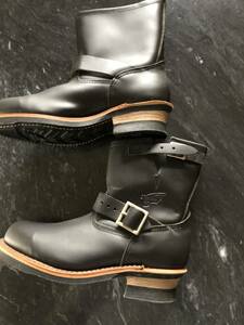 REDWING (レッドウィング) 2976 7inch Engineer 7インチエンジニアブーツ ショート丈 ブラッククローム！！　