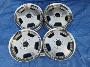 W WORK EUROLINE アルミホイール 17インチ ５穴　17x7.5JJ OFF +38　合計4個　日本製品