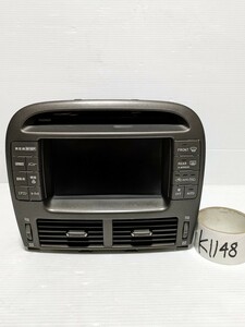 TOYOTA トヨタ セルシオ UCF30 UCF31 後期 純正 FUJITSU TEN マルチモニター ディスプレイ 86110-50150 日本製品　動作確認済み