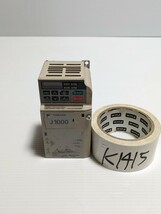 YASKAWA 安川電機 インバータ CIMR-JA2A0001BAA J1000シリーズ 三相 200V 日本製品_画像1