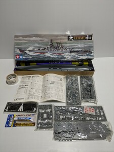 TAMIYA Tamiya JAPANESE BATTLE SHIP YAMATO Япония броненосец Yamato 1/350 дисплей комплект . судно пластиковая модель 