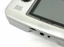 A632(60) ネオジオポケットカラー シルバー　SNK NEOGEO POCKET COLOR 本体　中古【通電ジャンク】_画像6