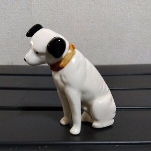 ビクター犬 ニッパー 陶器 置物 Victor　昭和レトロ