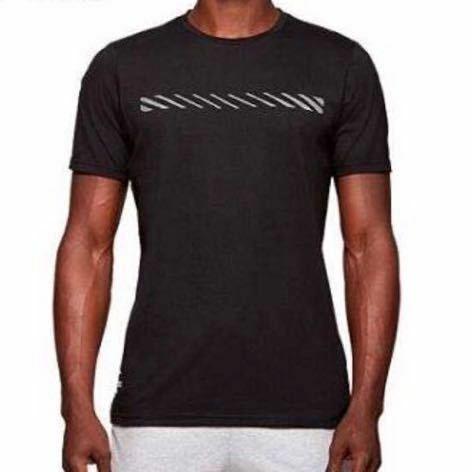 送料無料　新品　asics アシックス　半袖　Tシャツ　メンズ　M 　ブラック　スポーツウェア　トレーニングウェア