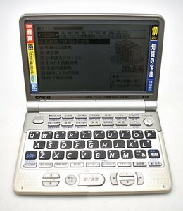 竜B334◆通電可 CASIO カシオ XD-GT6800 電子辞書 EX-WORD エクスワード DATAPLUS2