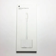 【送料無料】動作確認済み アップル純正 ライトニングケーブル Lightning to Digital AV アダプター HDMI変換ケーブル iPhone iPad_画像2