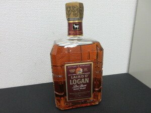 【未開栓・古酒】LAIRD O' LOGAN DELUXE レアード ローガン デラックス 八角スクリューキャップ スコッチ ウイスキー　#34504