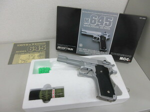 SMITH ＆ WESSON スミス ＆ ウェッソン M645 エアーガスガン SWF-15000 SEMIAUTOMATIC AIR PISTOL ピストル SOFYGUN #34776-19