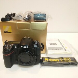 [元箱付] Nikon D300 APS-C Digital Camera Body DSLR ニコン デジタル 一眼レフ カメラNikon ボディ デジタル D300 DK-21M付　ジャンク