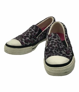 コンバース スリッポン ローカットスニーカー ヒョウ柄 ALL STAR LEOPARDFUR SLIP-ON 5CJ444 レディース [0502]