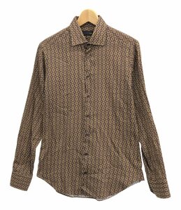 美品 エトロ 長袖シャツ メンズ 39 S ETRO