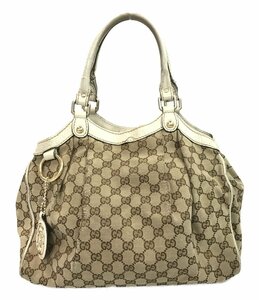 【1円スタート】 グッチ ハンドバッグ 211944 200047 GGキャンバス レディース GUCCI