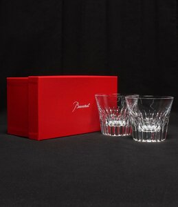 美品 バカラ イヤータンブラー グラス 2点セット ペア 2022 クリスタ Baccarat [0402]