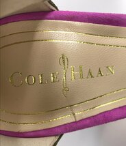 コールハーン オープントゥストラップパンプス スエード レディース 6B M COLE HAAN [0502]_画像4