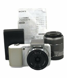 訳あり ソニー ミラーレス一眼カメラ a ダブルズームレンズキット NEX-3 SONY