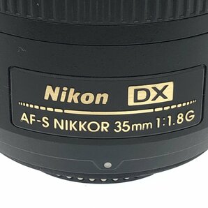 訳あり ニコン 交換用レンズ AF-S DX NIKKOR 35mm F1.8G Nikon [0502]の画像5