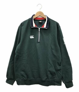 ハーフジップスウェット フレックスウォーム RA42513 メンズ XL XL以上 canterbury [0502]