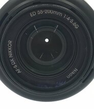 訳あり ニコン 交換用レンズ AF-S DX Nikkor 55-200mm F4-5.6G ED Nikon_画像3