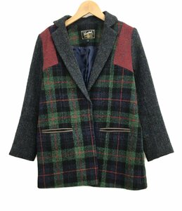 テーラードジャケット レディース 1 S ROSE BUD×HARRIS TWEED [0502]