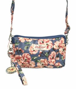 美品 キャスキットソン 花柄ミニクロスショルダーバッグ 斜め掛け レディース Cath Kidston [0502]