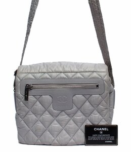 シャネル ショルダーバッグ 斜め掛け シルバー金具 コココクーン レディース CHANEL [0402]