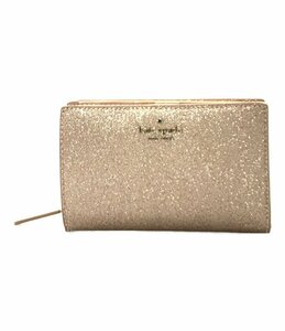 ケイトスペード 二つ折り財布 ラメ レディース kate spade [0502]