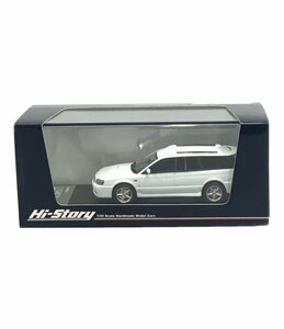 美品 ミニカー SUBARU レガシー 2001年 ピュアホワイト 1/43 Hi-Story インターアライド