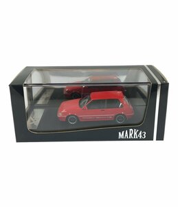 美品 ミニカー トヨタ カローラ FX-GT AE82 1/43 Mark43 ホビージャパン [0402]