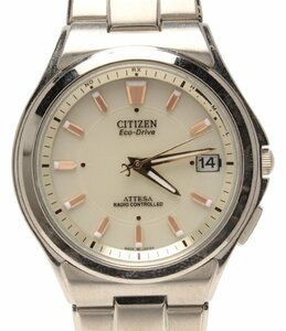 シチズン 腕時計 H110-T011331 ATTEESA ソーラー メンズ CITIZEN [0502]