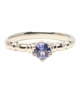 美品 リング 指輪 Pt900 0.278ct レディース 10号 リング [0502]