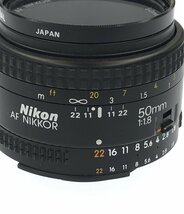 訳あり ニコン 交換用レンズ AF Nikkor 50mm F1.8 Nikon_画像5