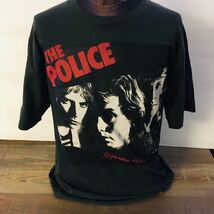 80年代バンド　ポリス　THE POLICE スティング　XL バンドTシャツ ロックTシャツ _画像1