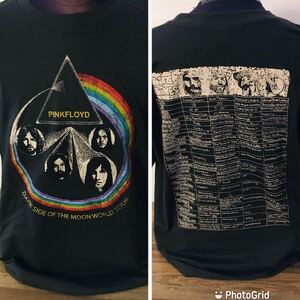 70年代バンド　ピンクフロイド　PINKFLOYD XL バンドTシャツ ロックTシャツ　半袖 