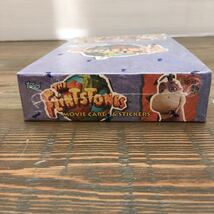 デッド ストック　THE FLINTSTONES ムービーカード　ステッカー　ボックス売り　レア　稀少　未開封_画像3