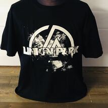 90年代バンド リンキンパーク　LINKIN PARK L バンドTシャツ　ロックTシャツ　ブラック_画像2