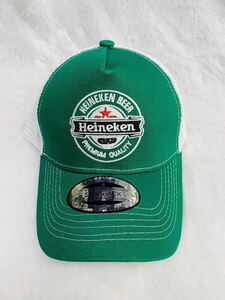 ハイネケン　Heineken MADE IN U.S.A. フリーサイズ ナイロン　メッシュキャップ