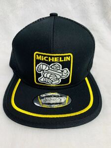 ミシュラン　Michelin MADE IN U.S.A. フリーサイズ ナイロン　メッシュキャップ