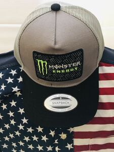 モンスターエナジー　MONSTER ENERGY MADE IN U.S.A. フリーサイズ　メッシュキャップ