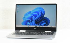 DELL Inspiron 7386 2in1/Core i7-8565U/メモリ16G/ SSD 512G/カメラ/13.3インチ/高解像度1920x1080/タッチパネル/中古ノートパソコン