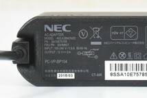 NEC 12V 3A ACアダプター/PC-VP-BP104/角型/VersaPro VT-R VK164T-R VK12CS /中古品 _画像2