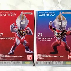 コンバージモーション　22 ウルトラマンガイア(SV) ＆ 23 ウルトラマンガイア スプリーム・ヴァージョン　未開封品２種セット