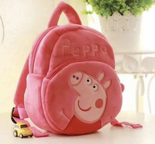 peppa pig ペッパピッグ　リュックサック　可愛い　ピンク　キッズ 子供用